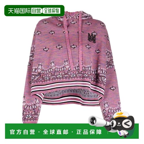 香港直邮AMIRI 女士针织衫 PS23WKH001510 SS2023【付后1h可退】