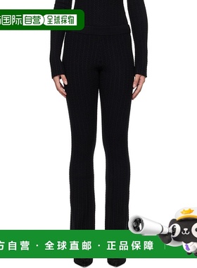 1h可退 潮奢 Danielle Guizio 女士 黑色 Camille 长裤 H24206S04