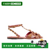 铆钉平底凉鞋 VALENTINO SS2026 棕色 女士凉鞋 WS0NN3JYWN58