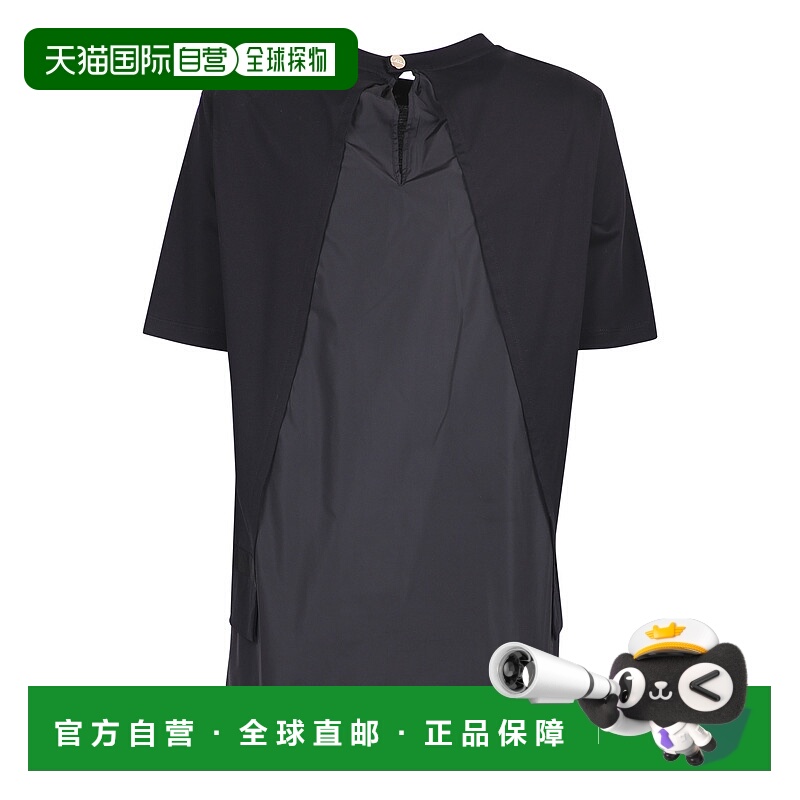 1h可退 HERNO 女士T恤 JG0006D520069300 SS2021 黑色 HERNO WOME