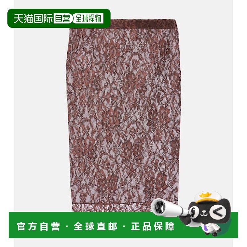 1h可退 潮奢 Saint Laurent 圣罗兰 女士 花朵蕾丝铅笔半身裙,女装/女士精品,半身裙,淘宝优惠券,粉丝福利购,淘宝优惠卷