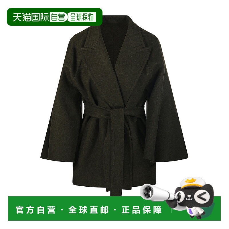 1h可退 MAX MARA 女士外套 2521086103600007 AW2025 绿色