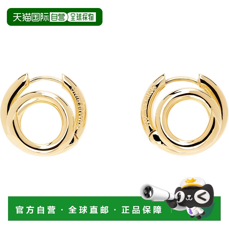 1h可退 潮奢 #Numbering 女士 金色 #8101 耳环 8101
