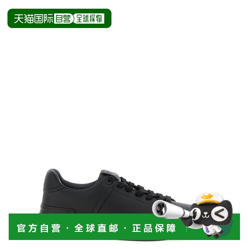 BALMAIN 男士运动鞋 GM1VI288LVTR0PA SS2026 黑色 'B-Court' sne