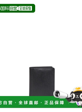 FENDI 男士卡包 7M0349AVV6F0GXN SS2026 黑色 'Squared FF' card