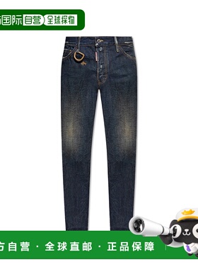 DSQUARED2 男士牛仔裤直筒裤 AW2025 S74LB1760D30011470