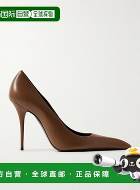 1h可退 潮奢 Saint Laurent 圣罗兰 女士 Élysee 皮质浅口鞋 8334