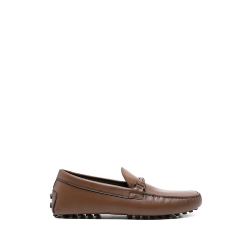 TOD'S 男士商务休闲鞋 XXM22L0KE30D9CS801 SS2026棕色乐福鞋
