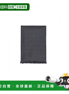 SAINT LAURENT 男士围巾 7379303YN211000NOIR AW2025