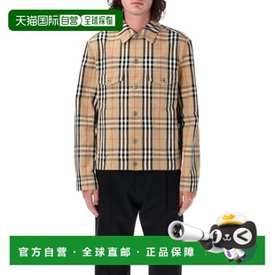 8097582B9368 外套 AW2024 花色 jacket BURBERRY Check 男士