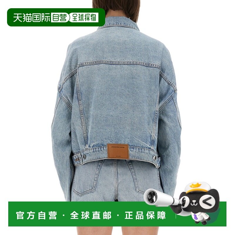 1h可退 潮奢 Alexander Wang 亚历山大 王 女士 紐扣牛仔卡車司機