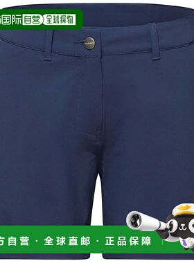 MAMMUT Runbold 卷边短裤 女士猛犸象休闲紧身裤速干休闲裤