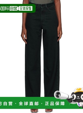 1h可退 潮奢 032c 女士 绿色 Goya Wide Leg 牛仔裤 F24WRD106245