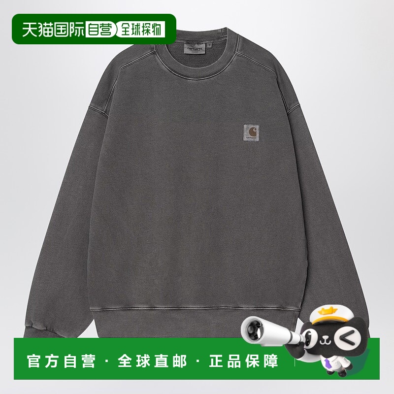 1h可退 潮奢 CARHARTT WIP 男士 Nelson 青灰色卫衣 I029957CO87G