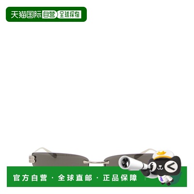BALENCIAGA 男士太阳镜 858886T00058337 SS2026 银色巴黎世家