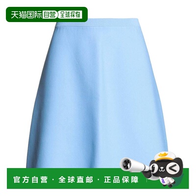 潮奢 THEORY 希尔瑞 女士 迷你半身裙 blue蓝色 舒适时尚