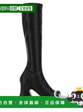 CHLOÉ 女士靴子 CH25W13HUH001 AW2025 黑色 Janis heeled boot