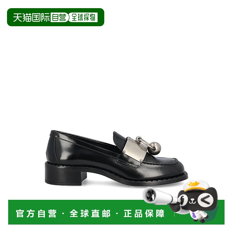 1h可退 PRADA 女士芭蕾乐福鞋 1D981NP39F0002P25 SS2025 黑色