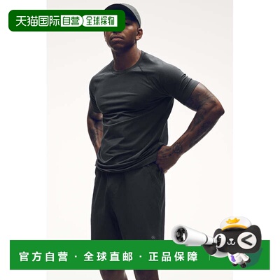 alo yoga Repetition 吸湿排汗纯色百搭网球三分运动短裤 男款m61