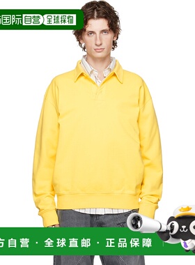 1h可退 潮奢 J.W. Anderson 男士 黄色 Rugby Polo 衫 JO0275PG16