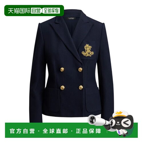 RALPH LAUREN 女士西服 200P14021002 AW2026 蓝色外套西装