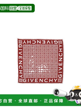 GIVENCHY 女士围巾 BG00A2G002002 SS2025 红色