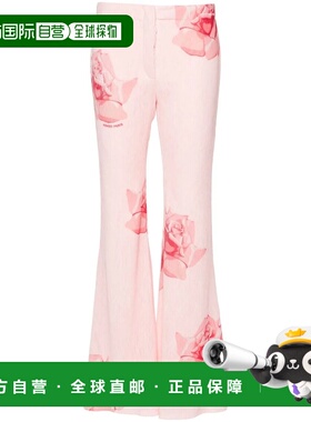 KENZO 女士休闲裤 FE52PA0859E134 SS2024 粉红色 Kenzo Trousers