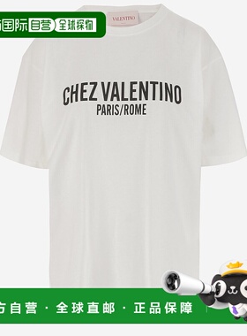 VALENTINO 女士T恤 6B3MG24Q95WA03 SS2025 白色