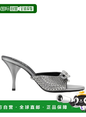 VERSACE 女士凉鞋 10182391A172431E98P SS2026 灰色高跟