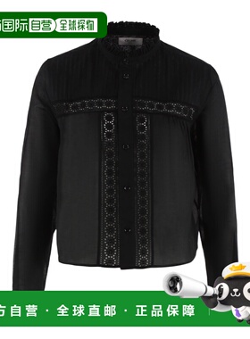CELINE 女士夹克 RC00B017238NO SS2025 黑色 长袖衬衫
