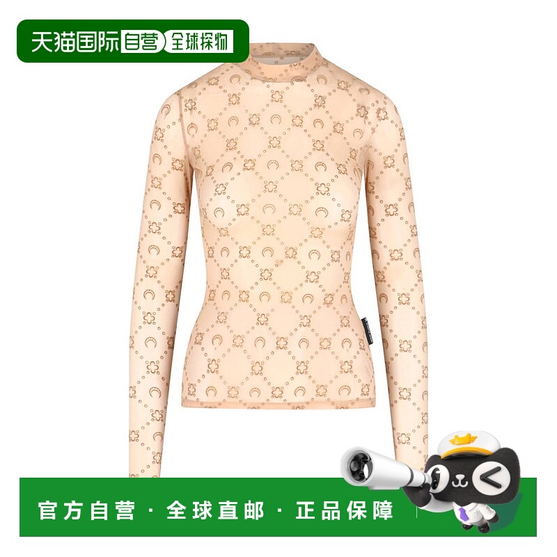 1h可退 潮奢 Marine Serre 女士 长袖罩衫 WTO388ACJER0005