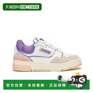 AUTRY 女士运动鞋 ROLWMC12 SS2026 白色 Multicolor Clc Sneaker