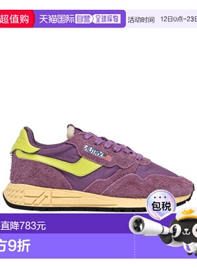 AUTRY 女士运动鞋 WWLWUT39 SS2026 紫色 REELWIND运动鞋