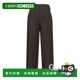 Chino LEMAIRE Trousers 黑色 女士休闲裤 PA1218LF1452BR495