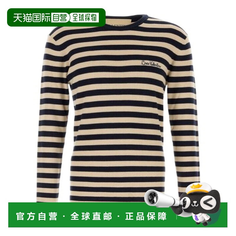 1h可退 VALENTINO 男士针织毛衣 VKC34DB26DYB AW2025 花色 长袖