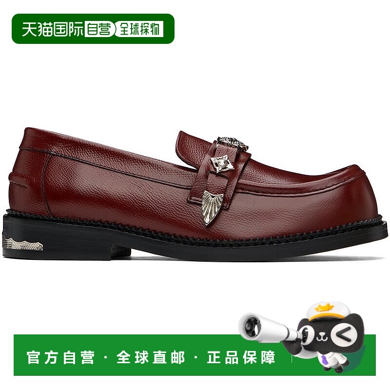 潮奢 Toga Pulla 男士 酒红色乐福鞋 FTVRM135502808