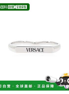 VERSACE 男士戒指 10196621A006383J030 SS2025 银色