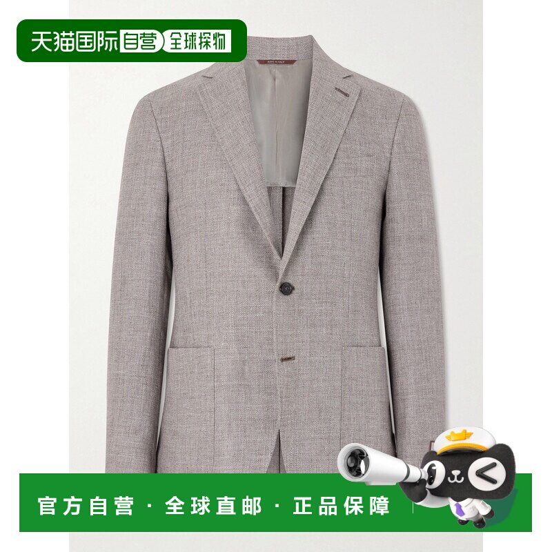 Canali康钠丽Kei男士西装外套 【付后1h可退】