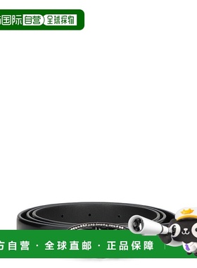 DIESEL 女士腰带 X09972P6958T8013 AW2025 黑色 B-1dr Strass 20