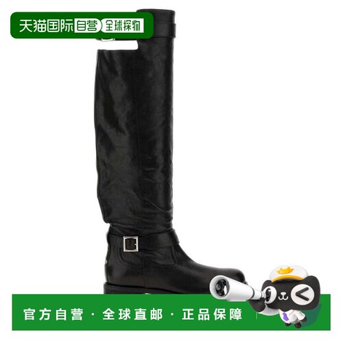 JIMMY CHOO 女士靴子 BIKERKBERZBLACK AW2026 黑色