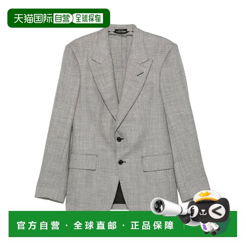 TOM FORD 男士西服 JDSG02WSS59NWA SS2026 灰色 HERRINGBONE-PAT