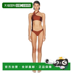 1h可退 潮奢 ZIMMERMANN 女士 Awaken 绑带领比基尼套装 5511WRS2