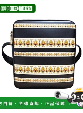 VERSACE 男士斜挎包 DL27418DVT5DDNMOH 手提包单肩包 SS2021黑色