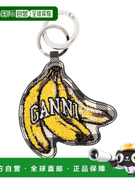 GANNI 女士钥匙扣 A68125898099 AW2025 黄色 Keychain