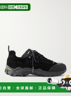 1h可退 潮奢 Our Legacy 男士 Gabe 皮革边绒面革运动鞋 A4237GSB