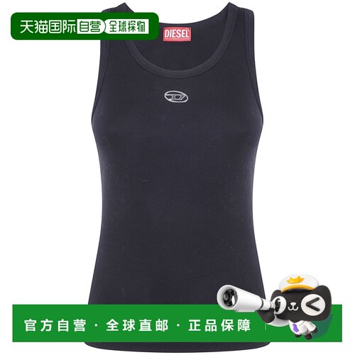 DIESEL 女士T恤 A199080JMBA099900 AW2026 黑色 
