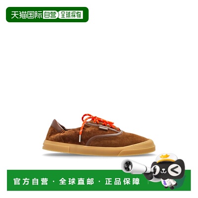 MONCLER 男士运动鞋 L109A4M00320M9465253 CO 棕色