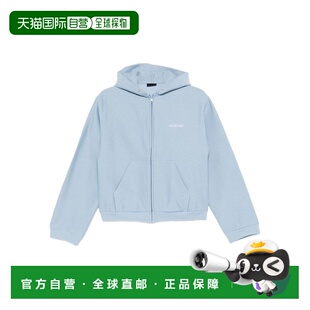 BALENCIAGA 女士卫衣 SS2026 巴黎世家浅蓝色 851236TTVJ24773