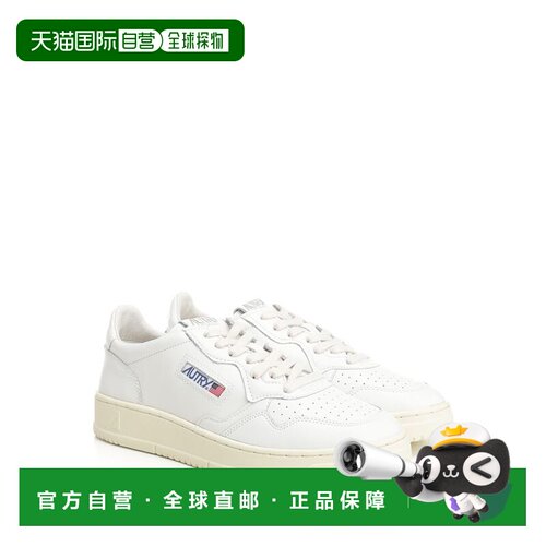 AUTRY 男士运动鞋 AULMLL15 SS2026 白色 徽标细节男鞋运动鞋休闲
