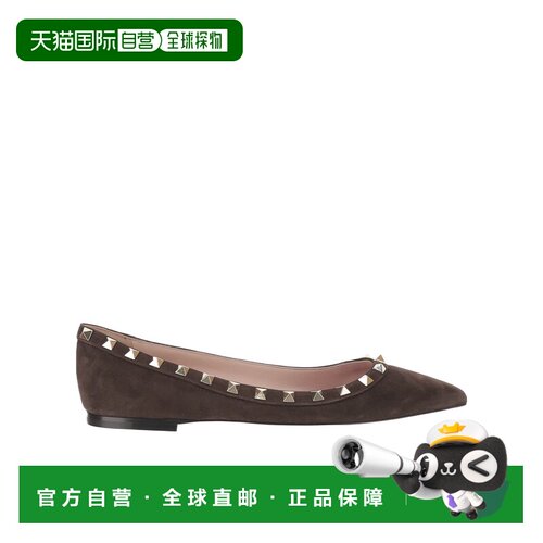 VALENTINO 女士芭蕾乐福鞋 WS0403CVB0TO AW2026 棕色女鞋单鞋